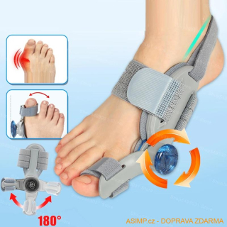 Nastavitelný korektor palce na noze / A-004172 / DOPRAVA ZDARMA