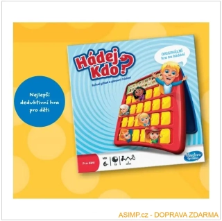 HASBRO - dětská desková hra HÁDEJ KDO? / A24-000030d / DOPRAVA ZDARMA